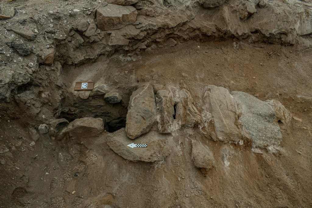 prace wykopaliskowe na stanowisku Puyenca, Peru